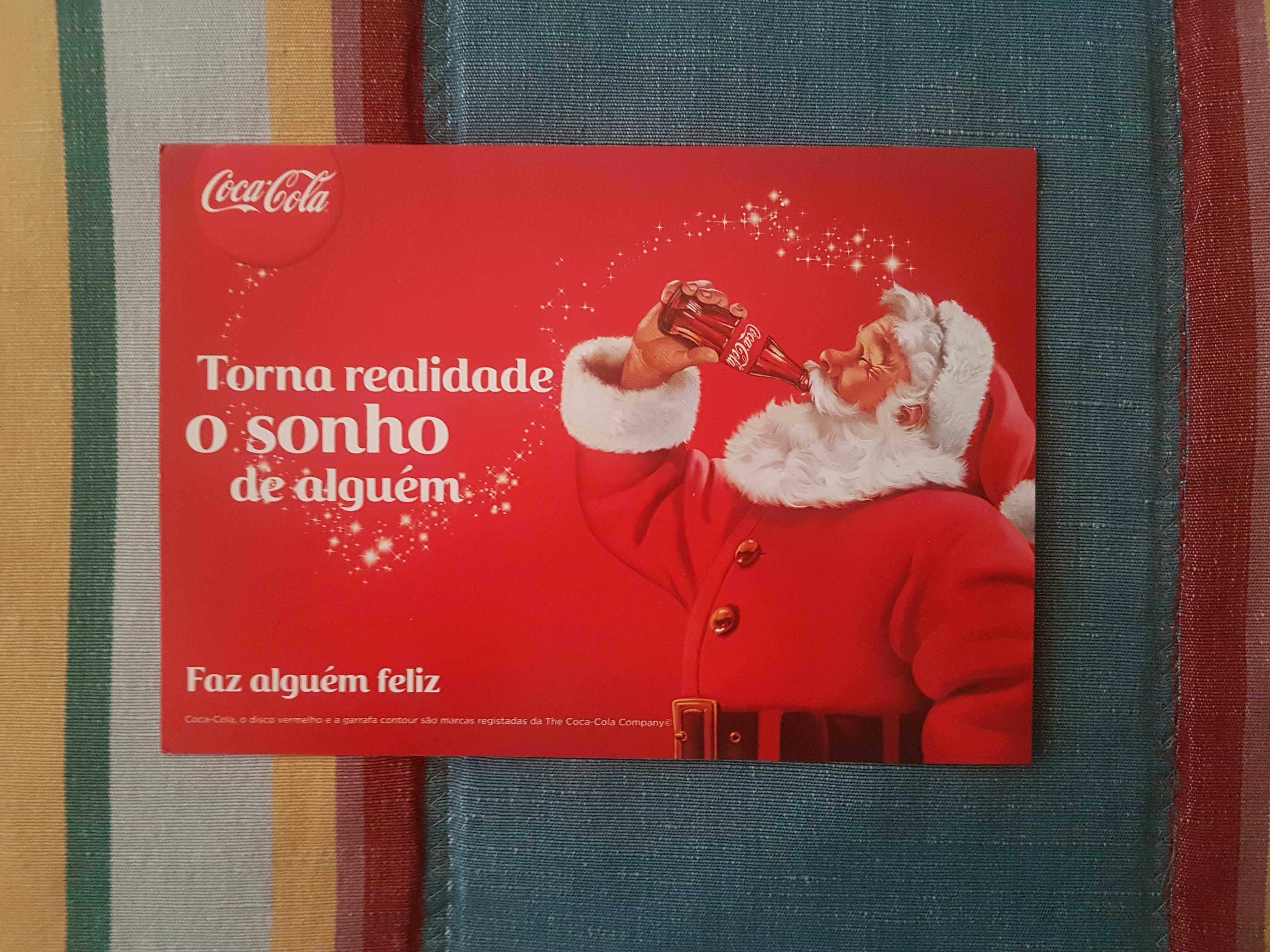 Coca Cola Conjunto Postais Natal