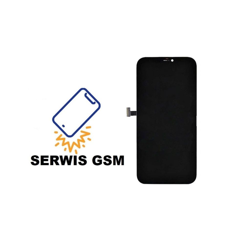 OLED wyświetlacz iPhone 12 PRO MAX montaż wymiana naprawa serwis GSM