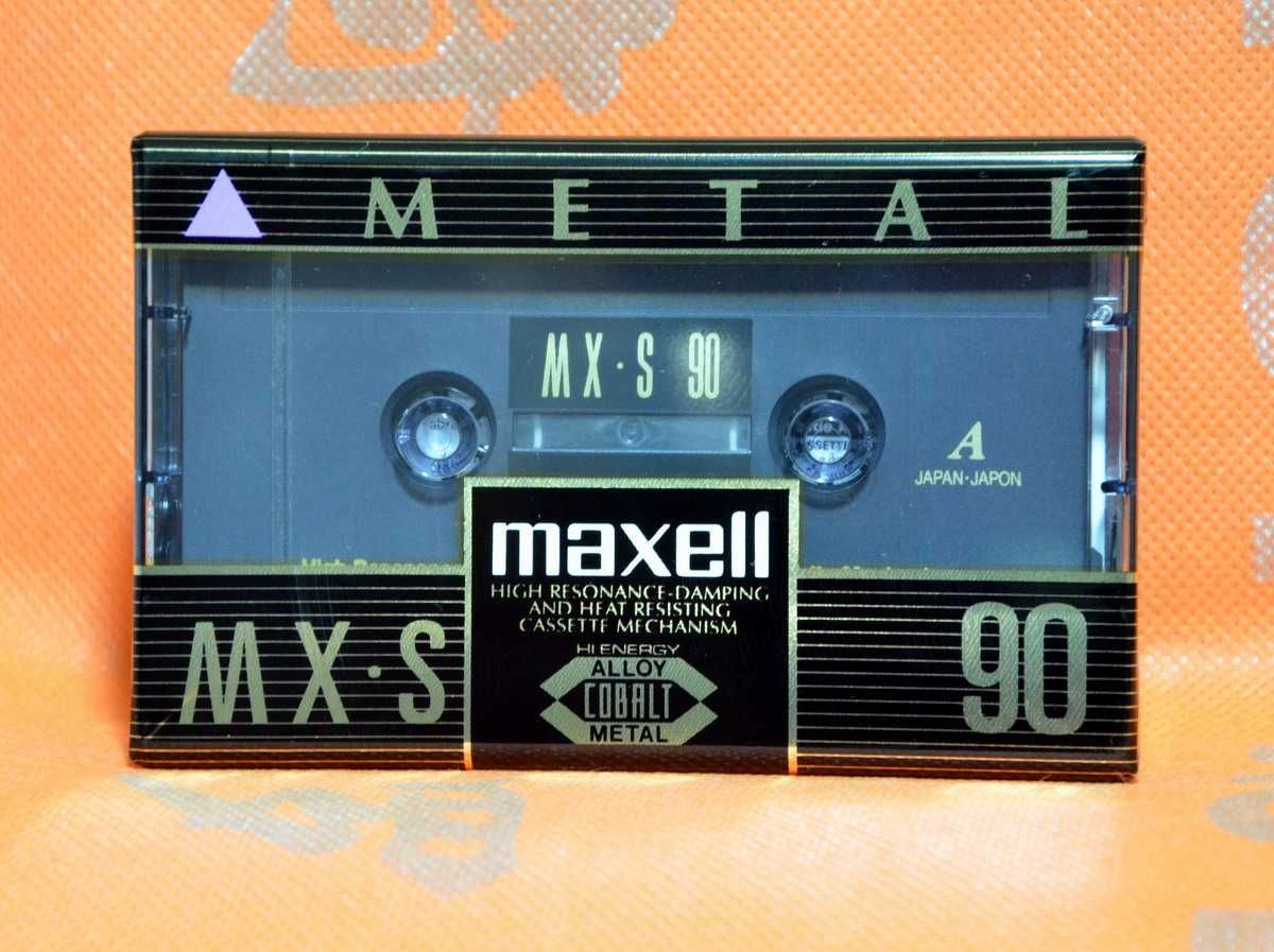 Аудио кассета Maxell Metal Nakamichi Lo-D SuperTape металл касета