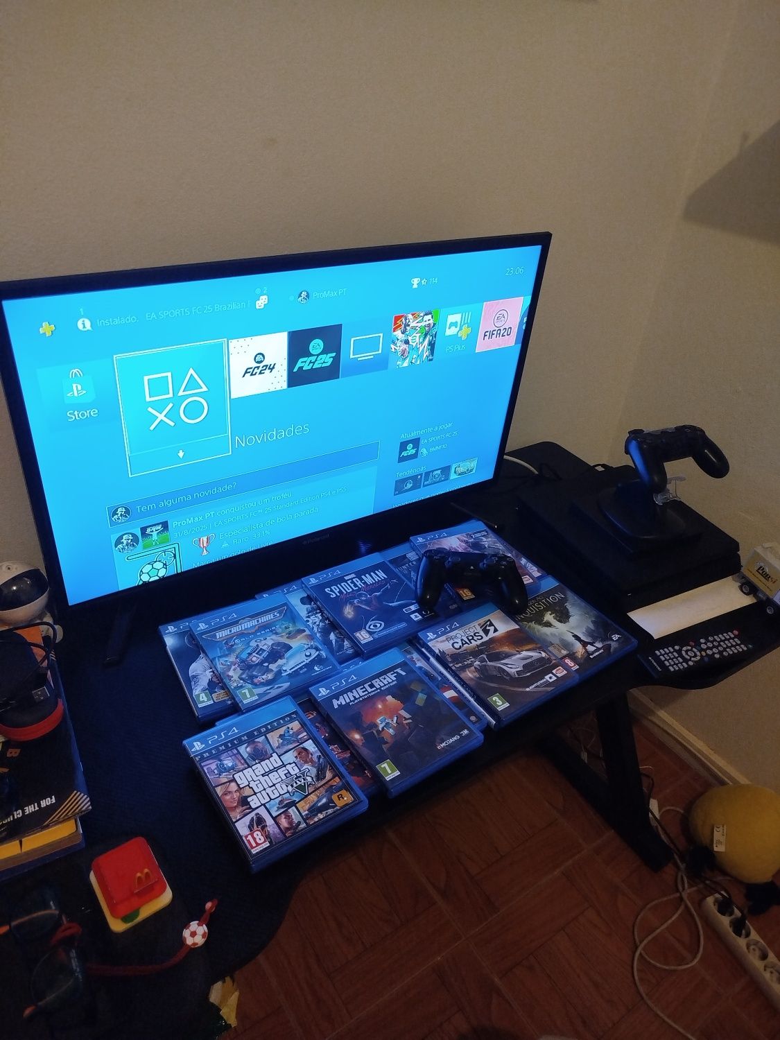 PS4 500 GB ( com Extras )