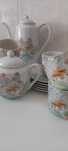 Conjunto de chá porcelana