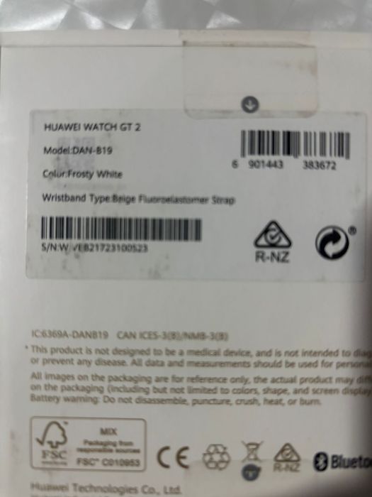 Relógio huawei watch gt 2