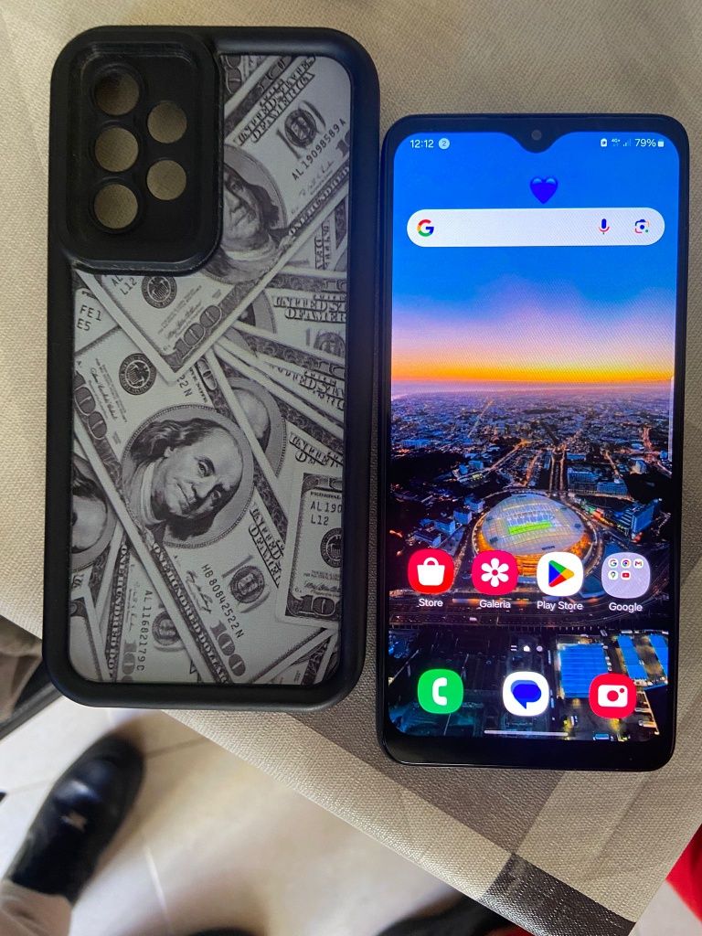 Samsung A33, como novo sempre usado com capa