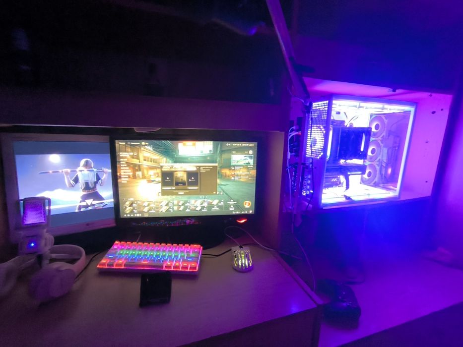 Продам ПК r7 7700 rtx 5060 сделаю хороший торг всё новое торг