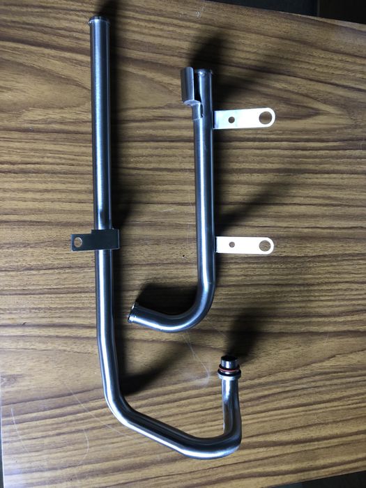 Tubo de água em inox para range Rover p38