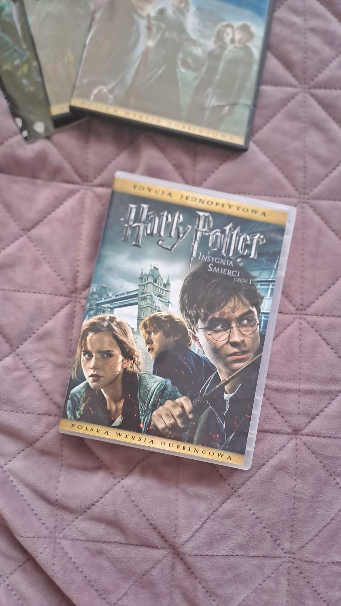 Płyty DVD Harry Potter 4 sztuki