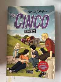 Os CINCO e o circo - livro