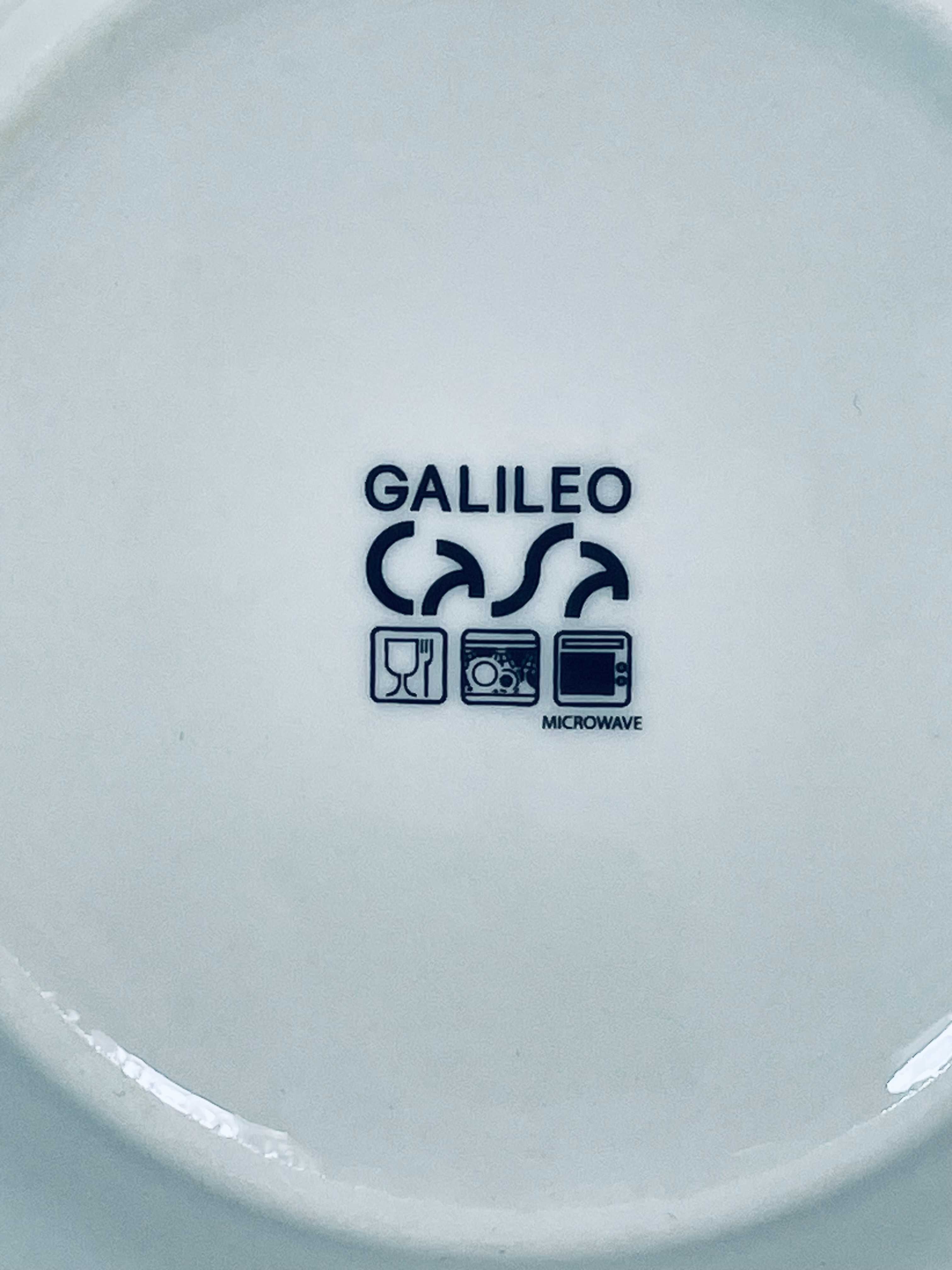 Talerz deserowy Galileo w kolorze miętowej zieleni