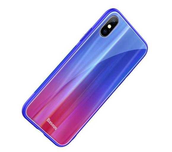 Baseus Etui ochronne Laser Luster Case do iPhone XS