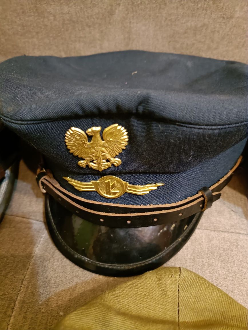 4 czapki PRL wojsko harcerstwo