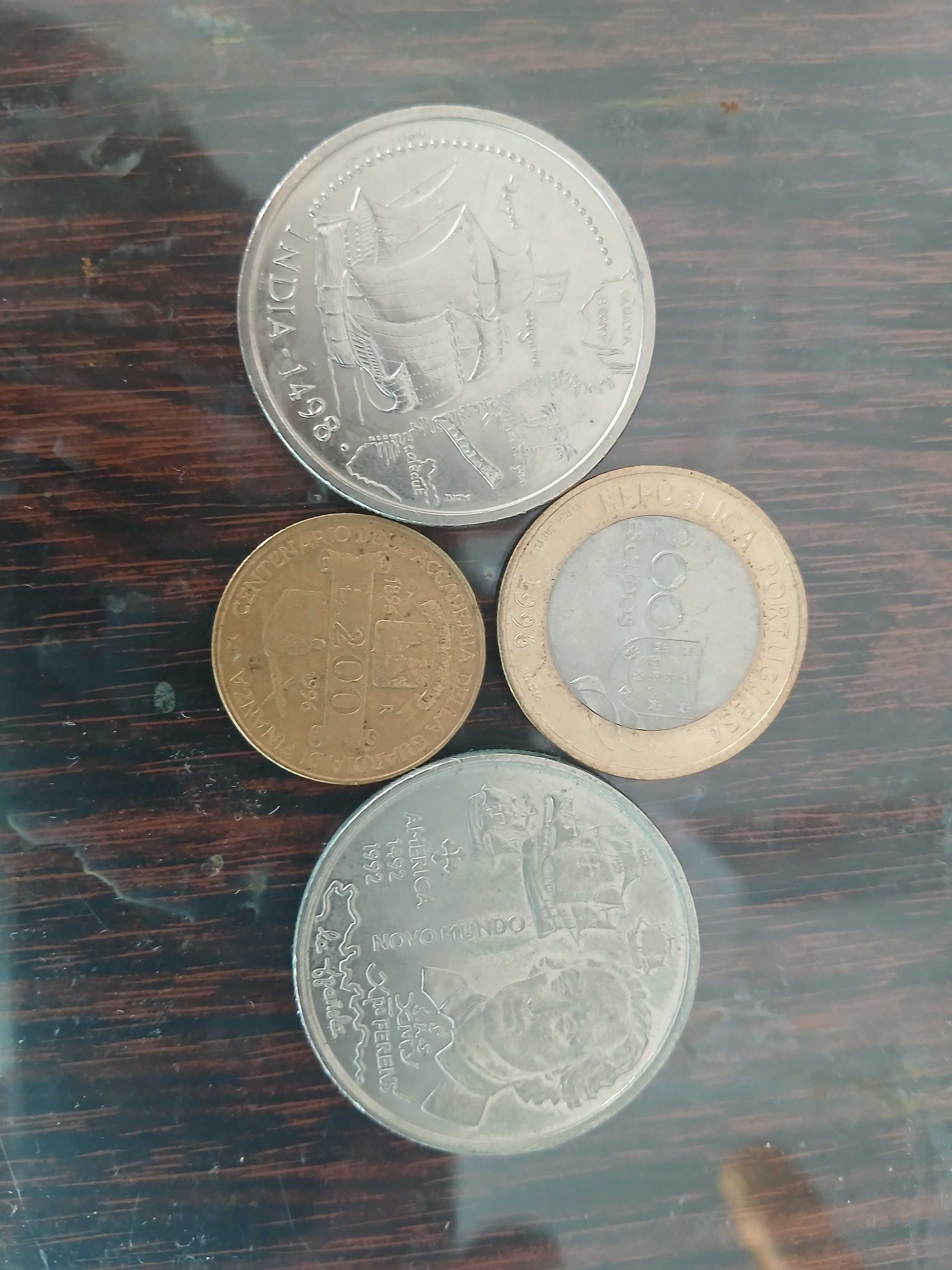 Moedas muito bem estimadas, raras muito antigas.