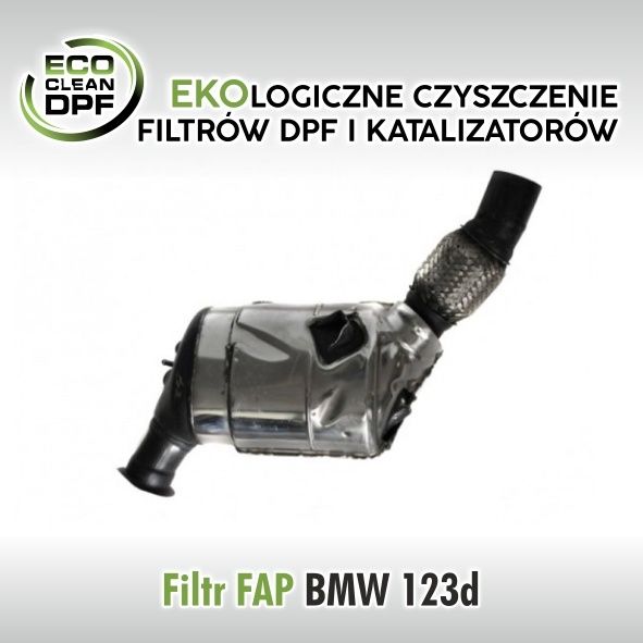 BMW 123d - Filtr cząstek stałych DPF, katalizator
