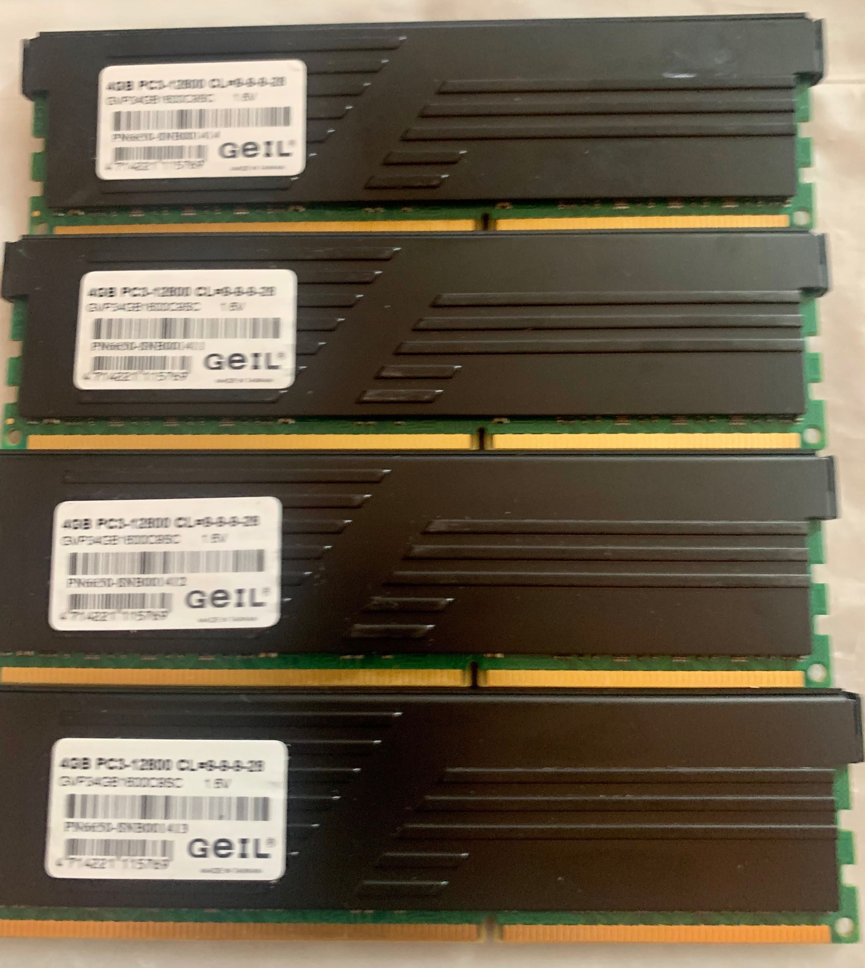 Geil Value Plus  PC3 16GB 4x4GB CL 9-9-9-28