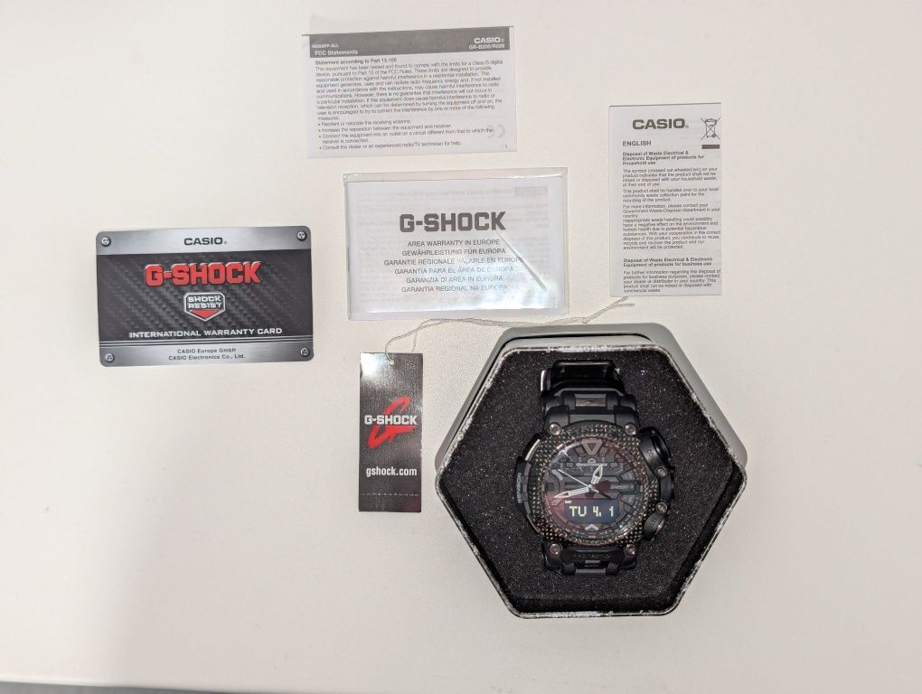 Casio G-shock gr-b200-1b тактичний чоловічий наручний годинник