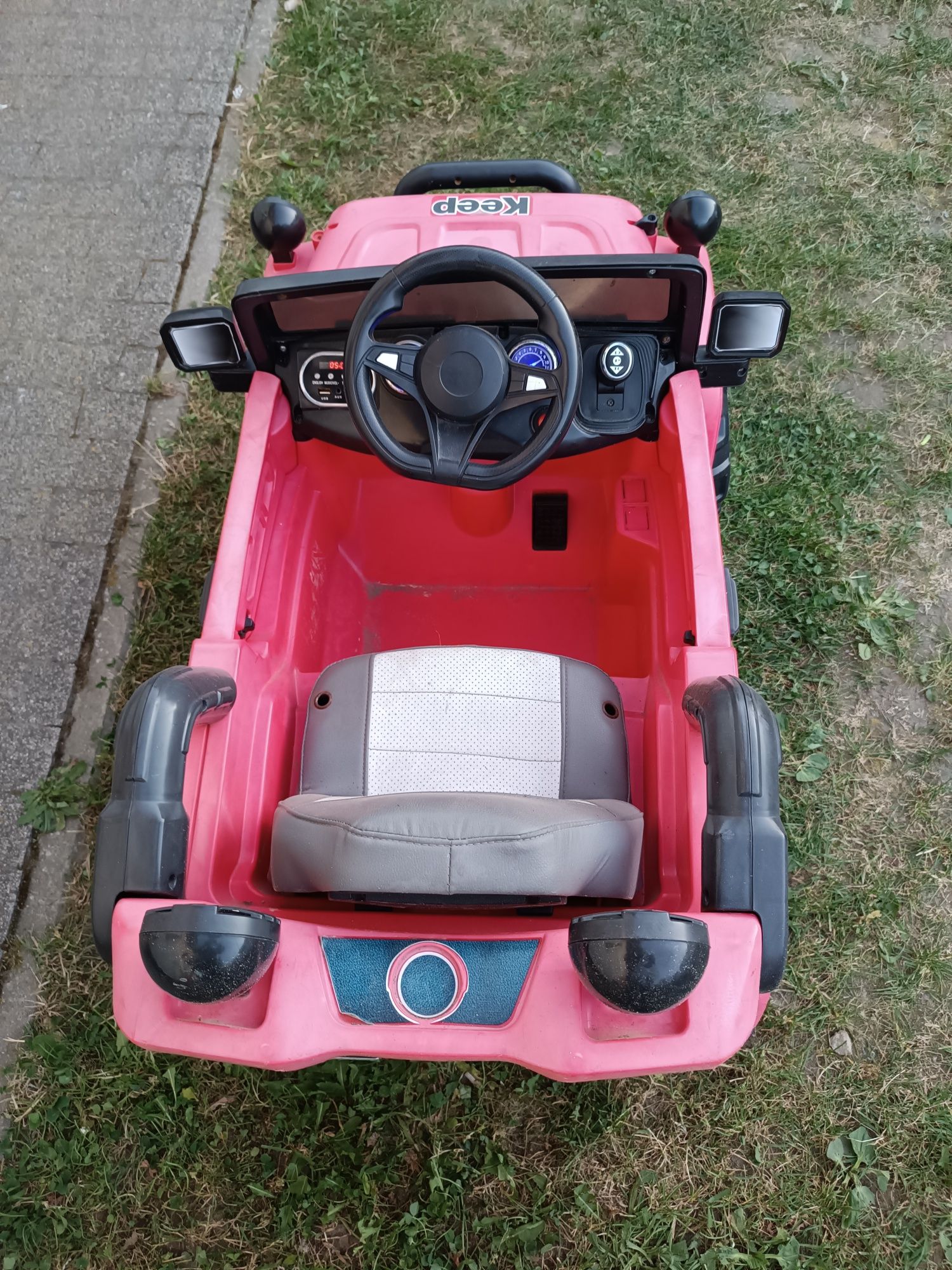 Auto samochód akumulator dzieci pojazd elektryczny jeep keep dziecka