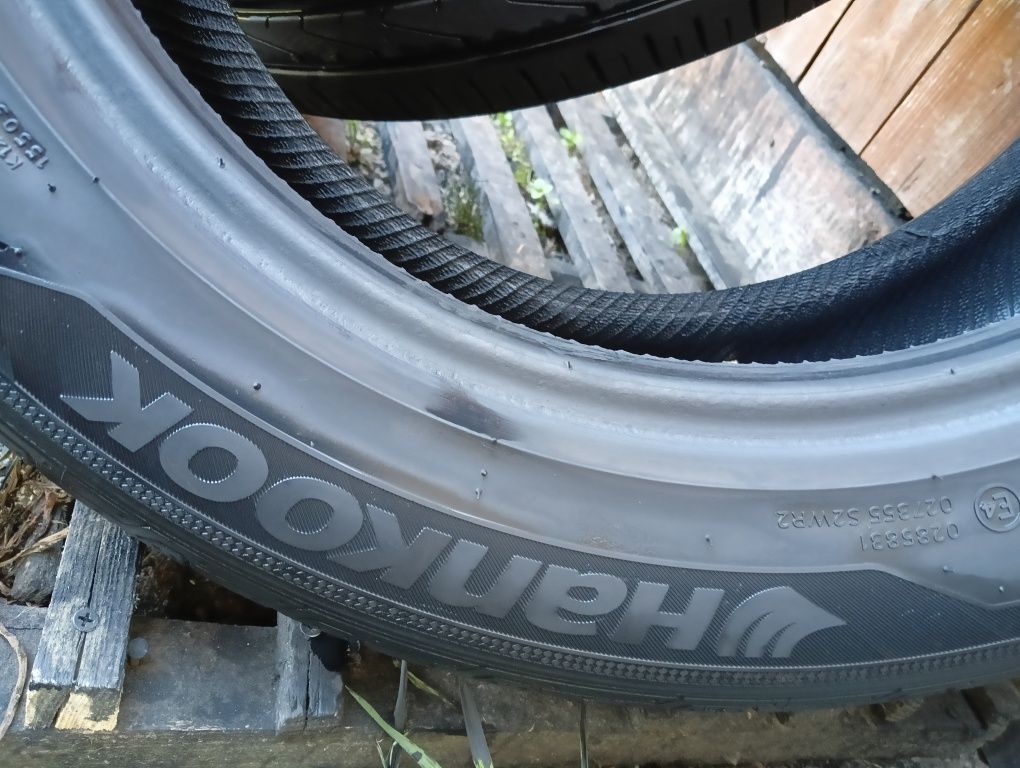 Sprzedam opony letnie używane 205/55/16 Hankook