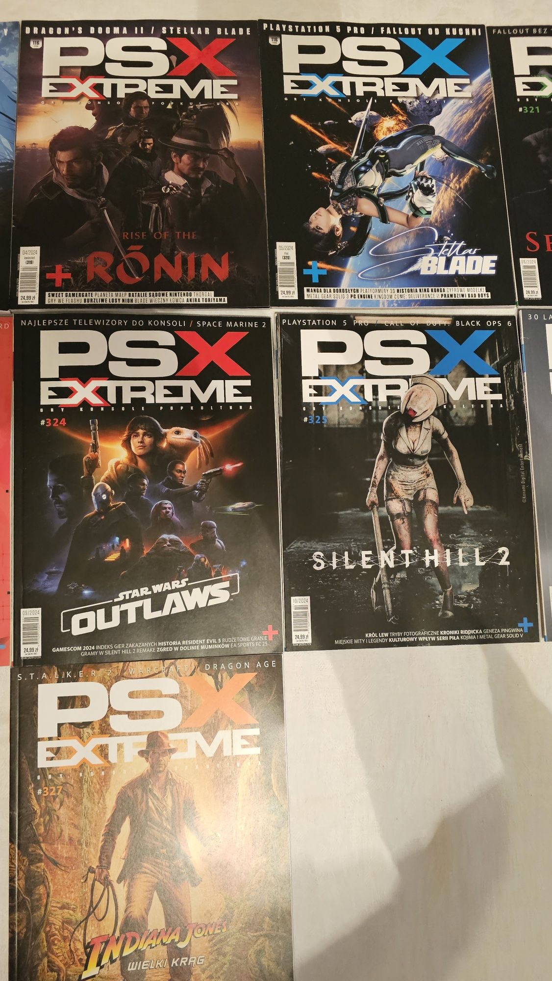 Pełen rocznki gazety Psx Extreme nr. 317 do 327 / 2024 rok . Polecam.
