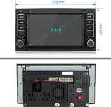 Radio samochodowe multimedialne VW Touareg, T5 Transporter, T5 Multiva