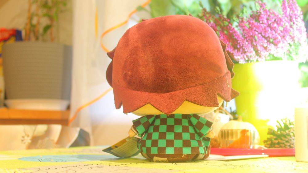 pluszowa figurka funko demon slayer tanjiro + hello kitty kuromi