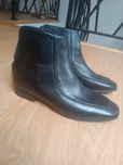Męskie skórzane buty za kostke r 44