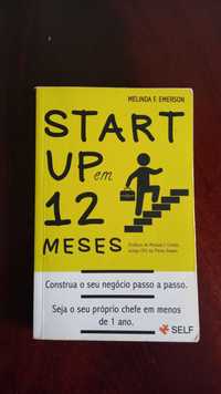 Livro bolso Start up em 12 meses