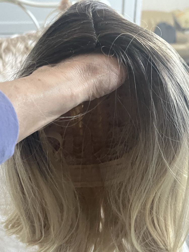 Peruka ombre dlugi bob