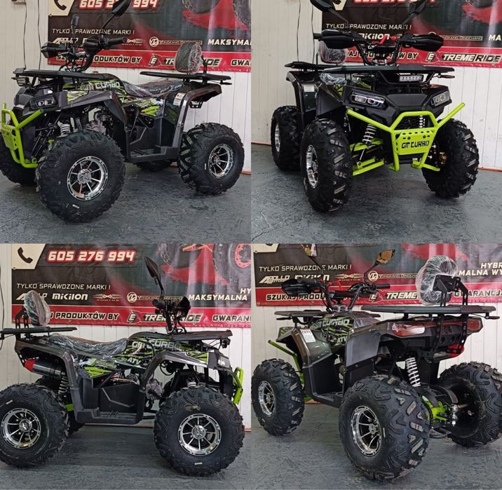 Quad Quady GM TURBO PRO 125cc FELGA Aluminiowa NOWOŚĆ 2025r *RATY*