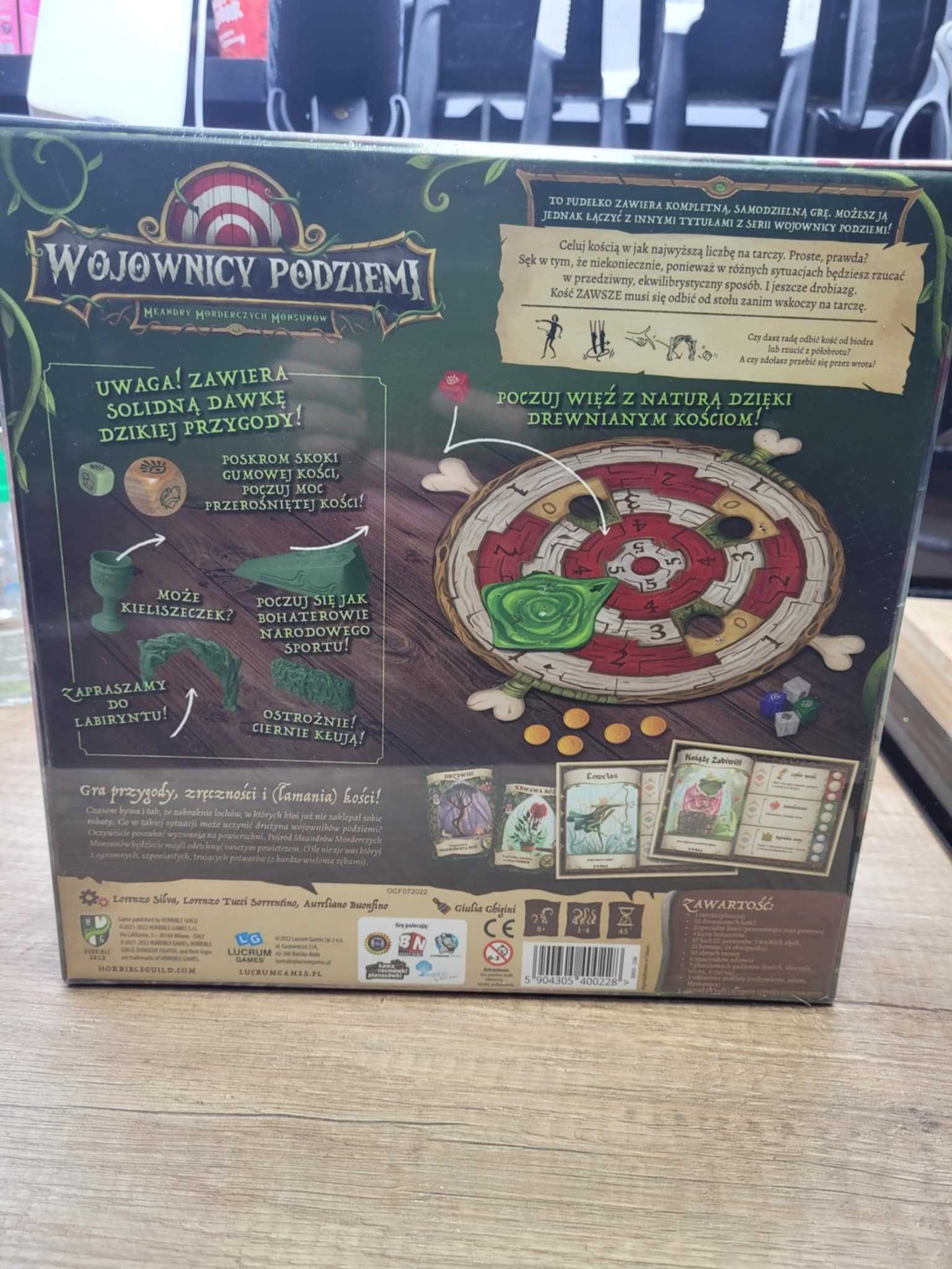 NOWA zafoliowana gra- Wojownicy Podziemi: Meandry Morderczych Monsunów