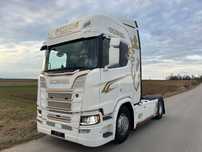 Scania R500 FULL AIR 2019 10x poduszki KLIMA POSTOJOWA / RETARDER / FULL SPOJLER / TOP STAN / od jedynego właściciela ! HYDRAULIKA spod beczki spożywczej ! / do wywrotu ruchomej podłogi beczki TOP TOP TOP OKAZJA  10x poduszki ! serwis Scania / TOP STAN