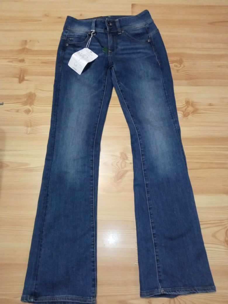 Spodnie jeansowe damskie g-star raw rozm XXS