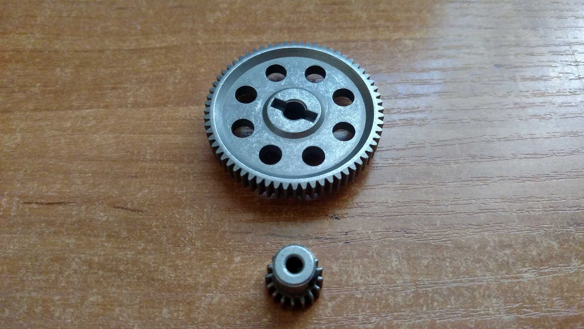 Zębatki stalowe 64T 21T M0.6 do modelu Reely CarbonFighter Jamara New1