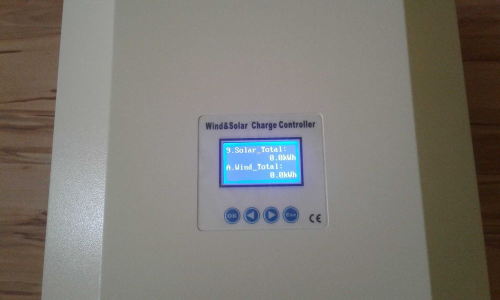 Regulator ładowania  24 V  MPPT   5 KW TURBINA / 5KW PV