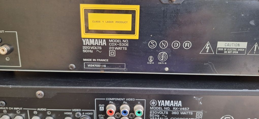 Zestaw wieża yamaha RX-V457 360W CD CDX-530E