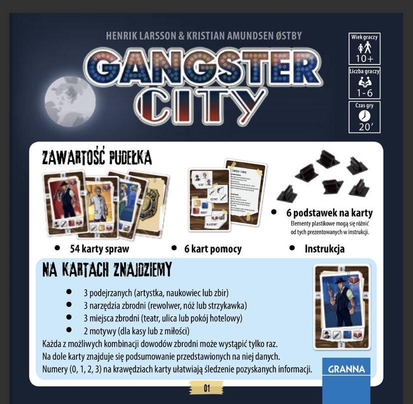 Gangster City - gra rodzinna