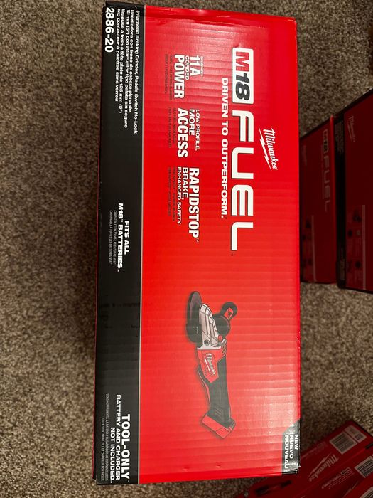 Milwaukee M18 Fuel Szlifierka model 2886-20 z USA