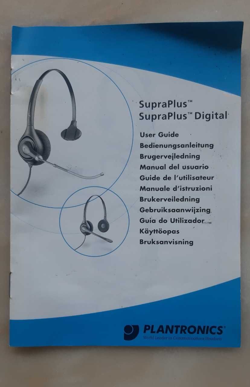 Auriculares Plantronics SupraPlus Digital