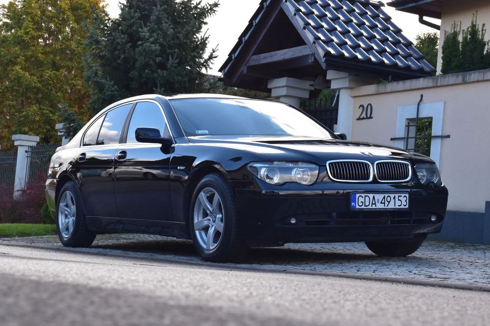BMW Seria 7 735i, V8 N62B36, Mały przebieg, Samochód zadbany