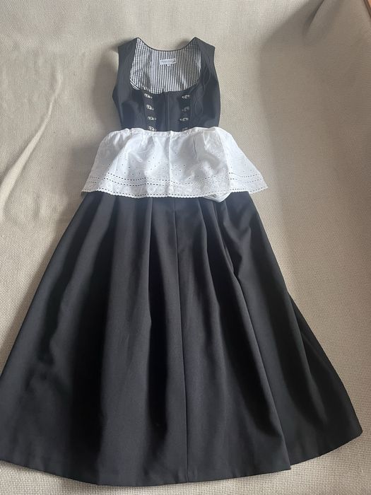 Вінтажний сарафан с фартушком