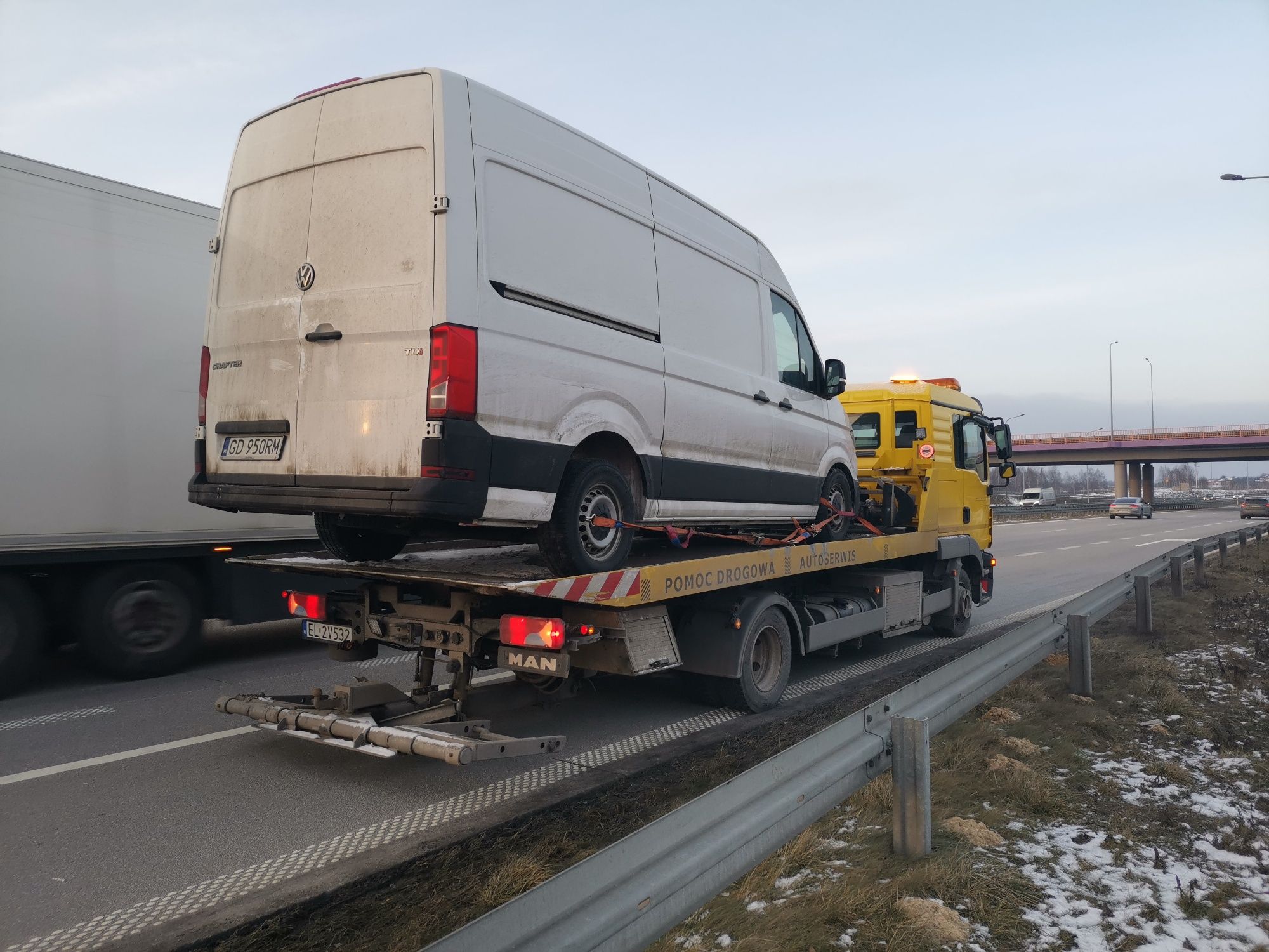 Tanie holowanie 24h A1 A2 S8 S14 Osobowe Bus Laweta Łódź na 6 osób!