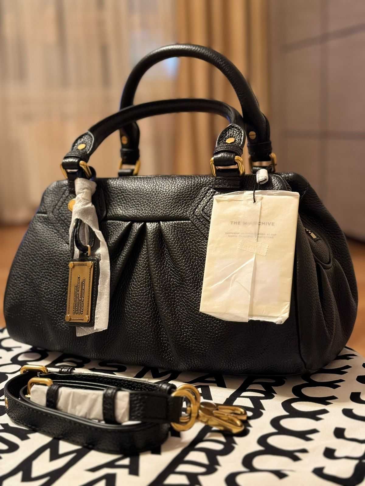 Нова шкіряна сумка Marc Jacobs re edition baby groove