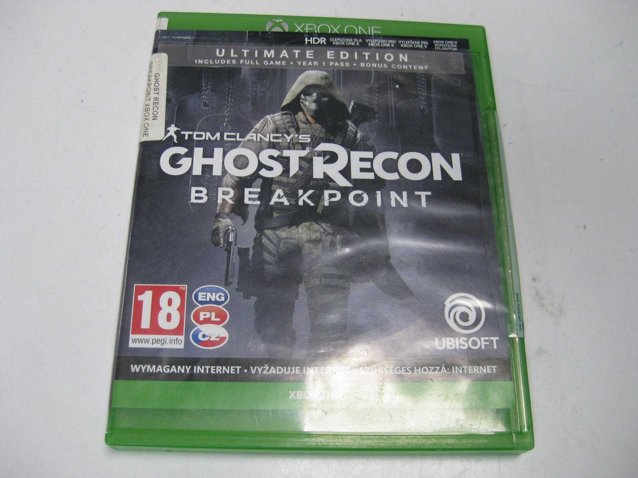 Gra  Xbox One Tom Clancys  Ghost Recon Breakpoint Ultimate Edition PL
