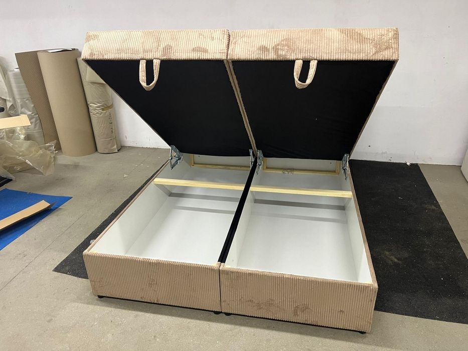 Łóżko kontynentalne 160x200 od ręki Czyszczenie magazynu