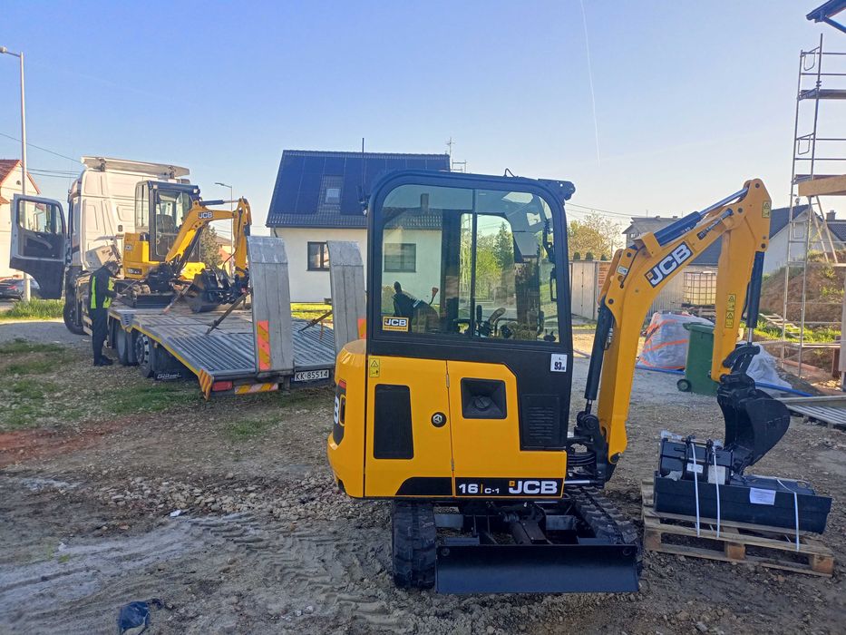 Wynajem Minikoparki JCB Bez Operatora - Wadowice