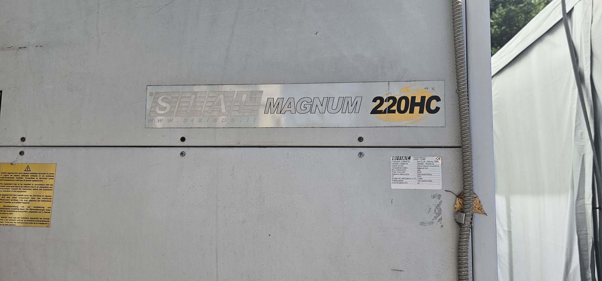 nagrzewnica olejowa SIAL magnum 220hc