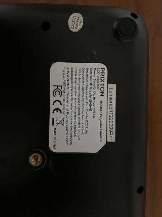 Projetor PRIXTON Lumière (5000 lúmens - HD - LED)