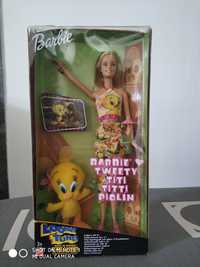 Barbie e Tweety na embalagem