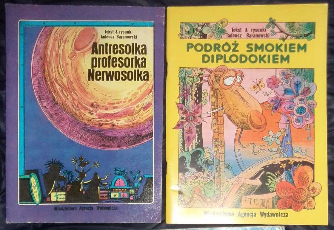 8x komiksy z PRL, Tadeusz Baranowski - lata 80 świat młodych komiks