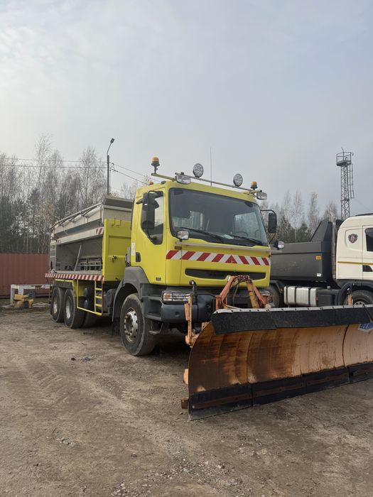 Renault kerax 380 6x4 do zimowego utrzymania dróg