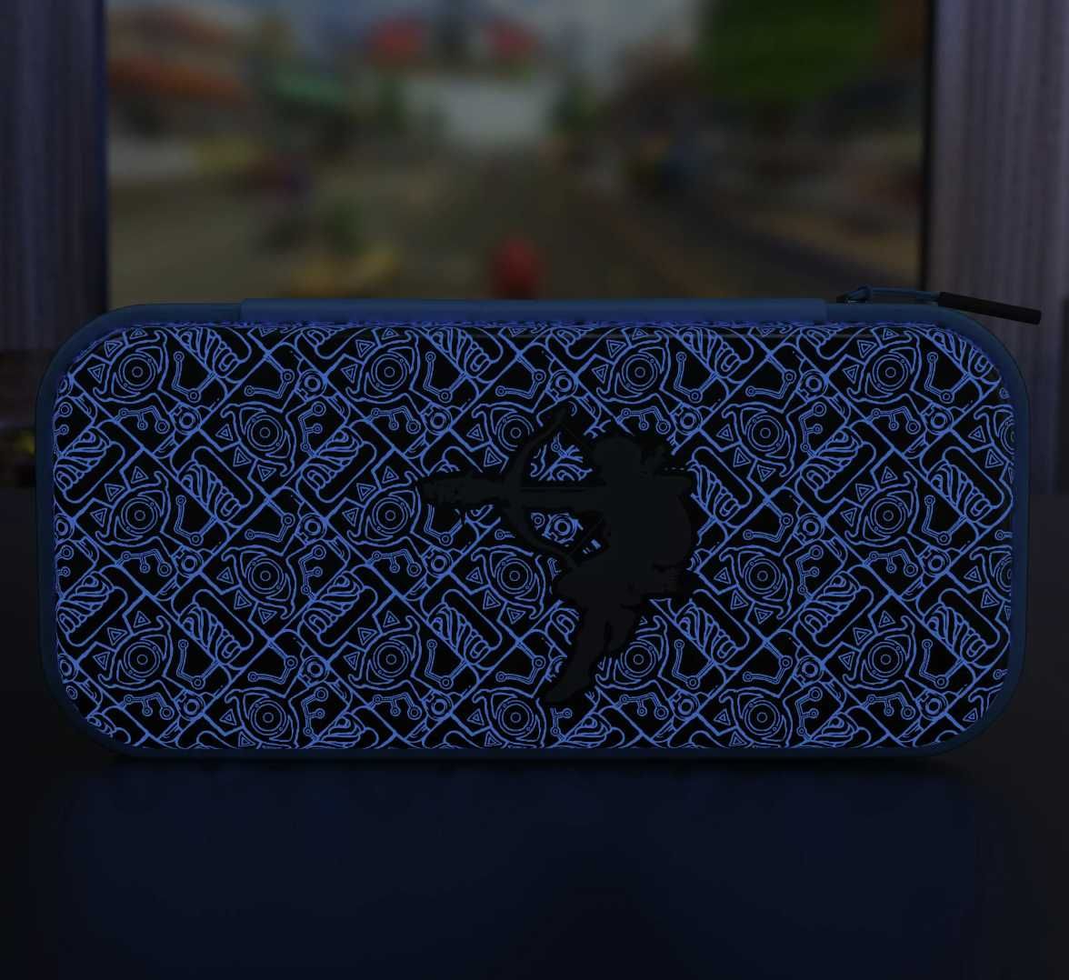 PDP SWITCH Etui + pad przewodowy Zelda świecący w ciemności prezent