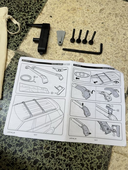 Barras de tejadilho Range Rover Sport